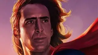 Superman Nicolas Cage scene | 4K | The Flash 2023