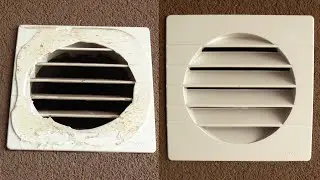 Comment retirer du mastic silicone d'une bouche d'a&eacute;ration VMC en plastique blanc