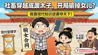 🔥全集｜開局地獄模式！廢太子竟是現代社畜，反手掀翻大夏王朝！#漫画動画 #沙雕动画 #小說 #漫画 #穿越