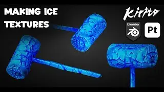 How to Make Stylized Ice Textures Using Blender & Substance Painter