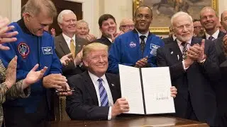 Trump restarts White House Space Council