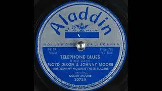 OLDIES 1950 DEC 23 TELEPHONE BLUES-Floyd Dixon & Johnny Moore