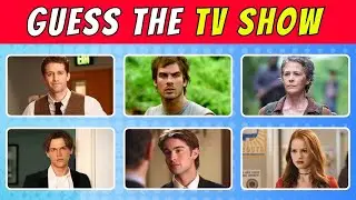 GUESS THE 50 TV SHOWS BY CHARACTERS (2025) | QUIZ WAVEZ