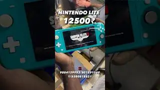 NINTENDO SWITCH LITE 12500₹ WITH WARRANTY. #nintendoswitchlite #nintendoswitch