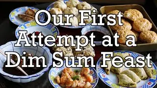 First Attempt at a DIM SUM FEAST - Homemade Chinese Food