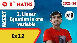 Ex 2.2 Class 8 Maths | Chapter 2 Linear Equations in One Variable | Arun sir | Ak Study
