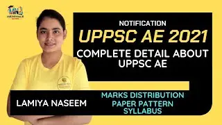 All About UPPSC AE 2021 | Paper Pattern, Syllabus Mark Distribution & References for Study | Lamiya