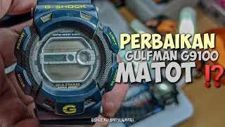 Cara Perbaikan G-SHOCK GULFMAN G9100 MATI‼️