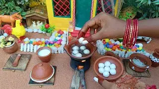 Miniature Rasgulla | Spongy Rasgulla Recipe with 2 Ingredients | Miniature housewife |