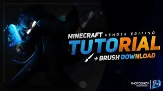 &raquo; Minecraft GFX Render Editing Tutorial &raquo; *FREE* Custom Brush