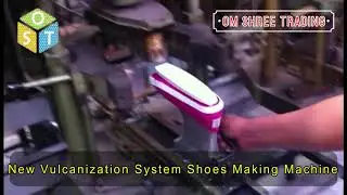New Vulcanization System Shoes Making Machine