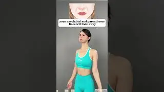 5 Face Yoga Moves for a Firm, V-Shaped Face! #exercise#sports