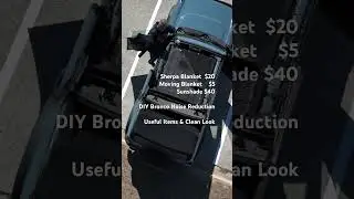 Ford Bronco DIY Sound Reduction for   Soft Top. #ford #bronco #fordbronco #diy