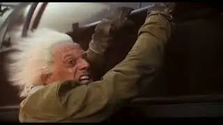 Back to the Future Part III (1990) Train Ride to the Future Scene - Movie clips