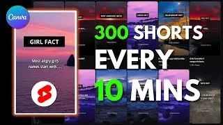 Как я снял 300 коротких видео всего за 10 МИНУТ для безликого YouTube-канала
