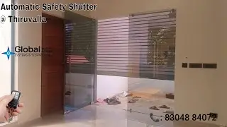 Automatic Safety Premium Rolling Shutter installed at Thiruvalla, Kottayam | Shutter 📞8304884072
