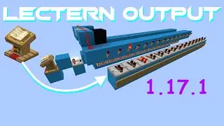 Minecraft 1.17.1 Lectern Selector[15 Different Outputs]