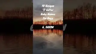 Unique &lsquo;S&rsquo; Letter Baby Boy Names for 2023 #babynameideas