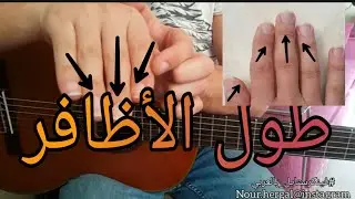 طول الأظافر المناسب للعزف | الاخطاء الشائعة لطول الأظافر | برد الاظافر لعزف الجيتار فينكرستايل
