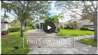 🏡 Miramar FL Homes for Sale | Sunset Lakes | One-Story Lakefront Living