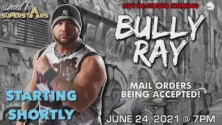 Bully Ray LIVE in-studio signing!