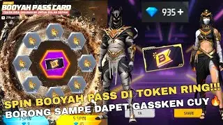 SPIN BOOYAH PASS CARD HABIS BERAPA DM DI TOKEN RING INI CUY?!! - DAN SPIN EMOTE ANGKAT TANGAN!