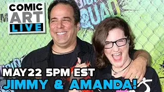 Comic Art LIVE Spring 2021 Panel - Amanda Conner and Jimmy Palmiotti