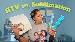 Heat Transfer Vinyl vs. Sublimation | Tshirt Printing 101
