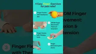 4 simple finger exercises you can do at home!