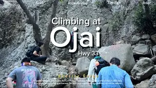 Ojai Rock Climbing Hwy33 Wheeler Gorge