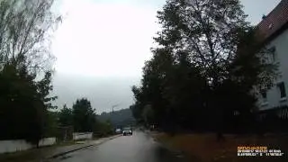 D: M&uuml;hlstetten. Gemeinde R&ouml;ttenbach. Landkreis Roth. Ortsdurchfahrt. August 2015