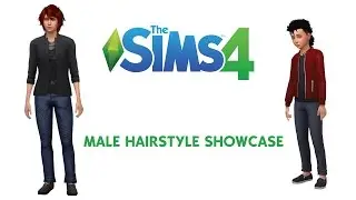 The Sims 4 Custom Content: Male Hairstyle Showcase
