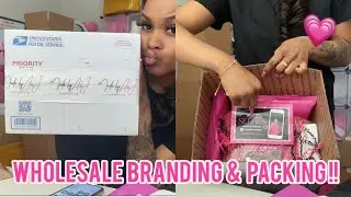 WATCH ME FULFILL MY WHOLESALE ORDERS ! I UPDATED PACKAGING!!|Ari J.