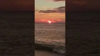 Amazing Sunset view at grand bend beach Lake Huron Ontario