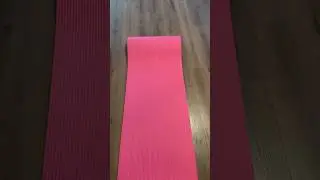 Amazon Basics Extra Thick Yoga Mat | Cushioned Support with Strap