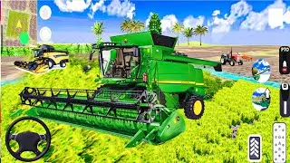 Indian Village Farming Simulator 🌾 | Harvester Farming Simulator 3D Gameplay