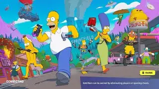 Fortnite Simpsons Season Early Gameplay