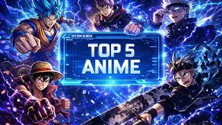 Top 5 Anime Like Solo Leveling With OP MC & System! 🔥in hindi 