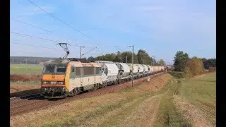 Les trains de FRET du matin sur la ligne 15 Dijon - Toul