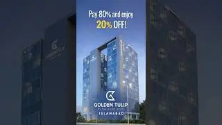 New Year Special Offer | Pay 80% and Enjoy 20% OFF at Golden Tulip Islamabad #NewYearOffers #Imlaak