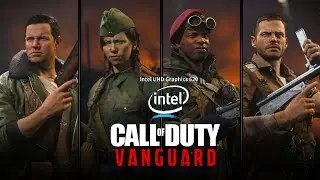 Playing Call Of Duty: Vanguard on Intel UHD 620 iGPU