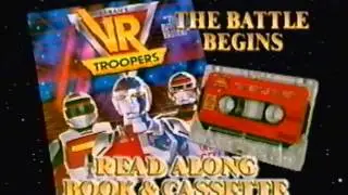 VR Troopers Cassette/Book & Cassette Ad