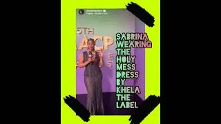 🍒 Tyler Perry's Sistas Castmate Novi Brown NAACP Image Awards : Celebrity Fashion News Tea