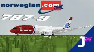 Norwegian Air Shuttle Boeing 787-9 | Minecraft