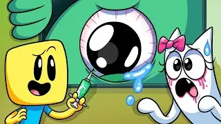 La triste HISTORIA de CYAN FIDDLESS GIGANTE! Garten of Banban 3 Animación