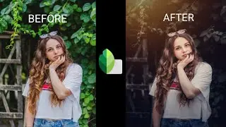 Dark Fade Portrait Effect Tutorial | Snapseed Photo Editing | ediT X