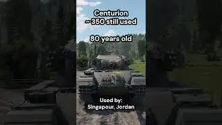 WW2 / Cold war tanks still used to this day  #gaijined #warthunder