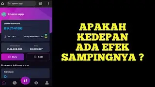 APAKAH KEDEPAN ADA EFEK SAMPINGNYA ⁉️ || SPECTA❗