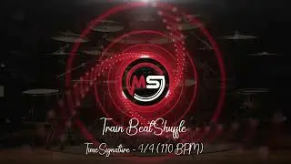 110 BPM ‖ Train beat shuffle #2 ‖ 4/4 Drum Track ‖ Drum Beat ‖ Metronome
