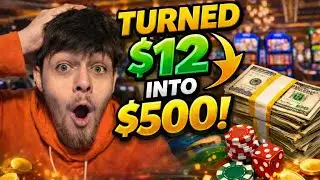 I Turned $12 Into $500 at the Casino&hellip; This Got Crazy 😳